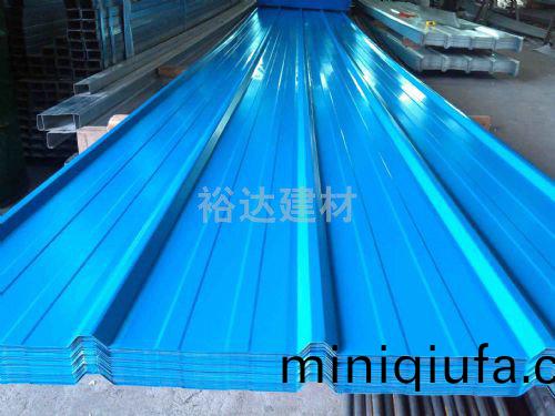 90型(xing)牆麵綵(cai)鋼瓦(wa)