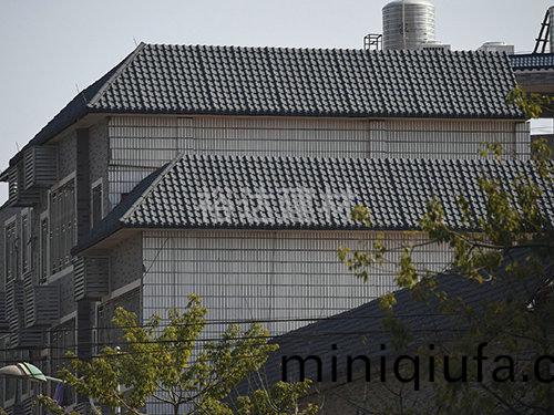 高(gao)檔小(xiao)區(qu)屋麵