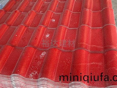 普通(tong)料四(si)層樹(shu)脂(zhi)瓦(wa)