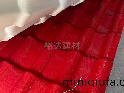 全新料(liao)樹(shu)脂瓦