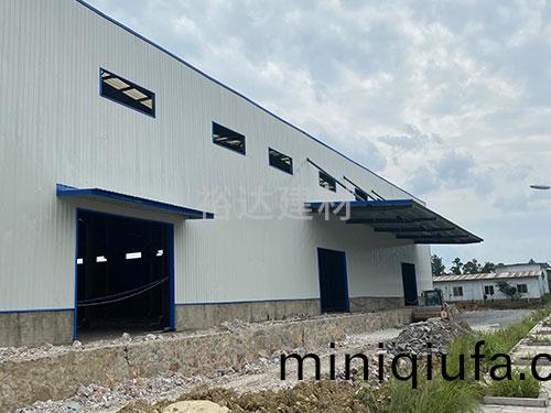 鋼結構(gou)簡易棚